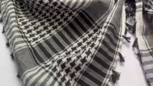 SORBAN TACTICAL SORBAN MOTIF GARIS SORBAN HAJI SORBAN LATAR HITAM