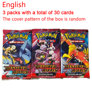 Bandai | 360Pcs/Set Pokemon Card MEGA EVOLUTION Phantasmal Scarlet Violet 151 Black Bolt English Booster Battle Transaction Card Toys