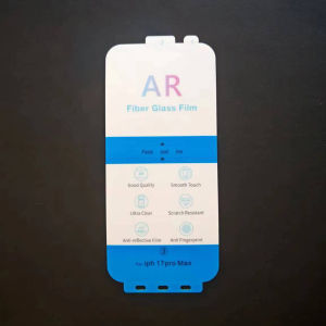 2Pcs HD Enhancing Anti-Reflection AR Film For iPhone 17 Pro Max Anti-Reflective Film For iPhone Air Screen Protector Fix Tools