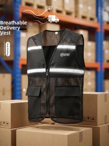 JINGYALUODI | Breathable Reflective Work Vest