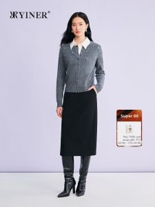 Embroidered Merino Wool Knitwear