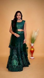 [PRE-ORDER] SEMISTITCHED LEHANGA CHOLI {ETA:2025-12-31}