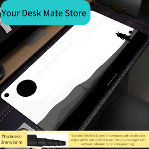 Bandai | Mouse Pad Mousepad Star Wars The Mandalorian Computer Keyboard Pad Mouse Mat Gamer Soft Office Carpet Table Mat Desktop Mat