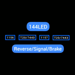 MOTUS Super Bright 144Led 1016 1141 T20 LED Signal Brake Tail Light Bulb 144smd 144 LED 12V T10 LED T15 LED 1156 1157