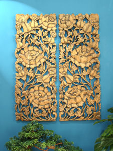TAIMUJIA | Wooden Carving Wall Decor