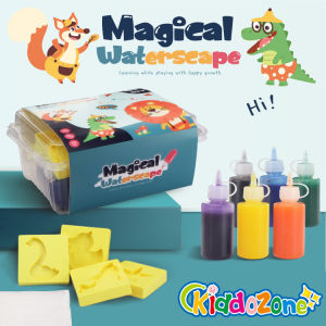 KiddoZone Educational Toys DIY Magic Water Funny Magical Waterscape Toys For Kids DIY Science Magic Toys