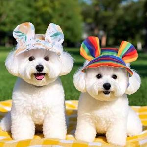Petone dOrage | Sun Protection Adjustable Pet Hat