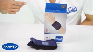 Đai cổ tay đàn hồi Dr.Med DR-W001 bảo vệ cổ tay viêm xưng trật khớp ngăn chấn thương - 1 Size