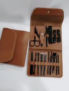 Nail Clippers Pedicure Manicure Combo Set 16in1 Wrench