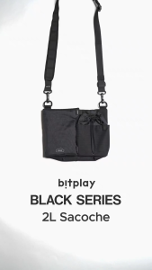 Bitplay Black Series Sacoche 2L Crossbody Bag/Chest Bag: Lightweight Travel and Daily Essentials