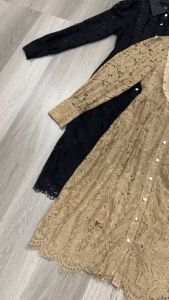 SV 6494 - Meredith Dress | Silvervogue | Gaun Brukat Lace Midi Pakaian Wanita