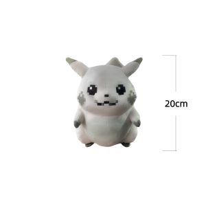 Pokemon Pixel Pikachu Plush Toys Elf Stuffed Doll Adorably Home Decor Toys Anime Hobbies Collection Anime Doll Birthday Gifts
