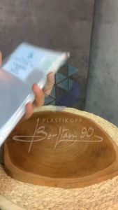 Plastik Display 8x16 cm 30 Mic Isi 100 Lembar - Plastik Perlize-Plastik Opp Gantung untuk Kemasan Aksesoris & Snack