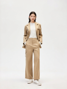Vero Moda | Autumn Stylish Solid Color Loose Slim Straight Casual Pants