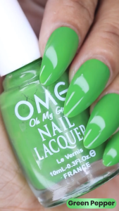 OMG Nail Lacquer 10ml – Green Pepper
