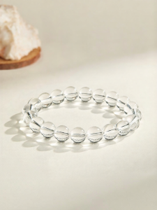 FUJINJIA | Natural Clear Quartz Feng Shui Protection Collector Grade Bracelet for Women