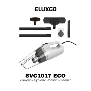 ELUXGO SVC1017 ECO Cyclone Corded Vacuum Cleaner With FN85 Non-Woven Filter