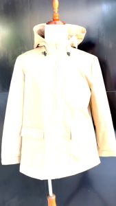 Áo parka nam 2 lớp dáng lửng - Áo parka mũ liền cửa tay nhám dính - WAJKBD126M