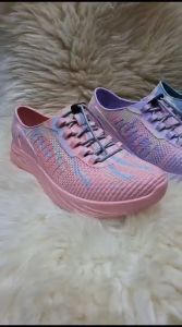 Sepatu Slip On Wanita ATT AFL 527 Karet Abstrak Tali 38-41