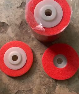 Mata Gerinda Poles 4inch Mata Pemoles Berbahan Nilon Pemoles Besinmarble Kayu Stainless Steel