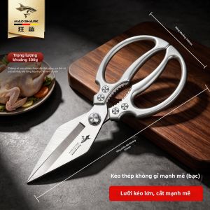 Mad Shark | Kéo Cắt Xương Nhà Bếp Thép Không Gỉ