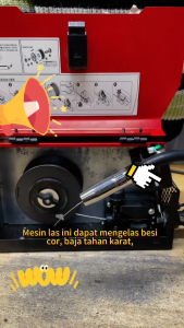 DOMHOAI Mesin Las Inverter MIG-250/TIG/MMA Mesin trafo las/Welding machine/Tampilan Digital Definisi Tinggi