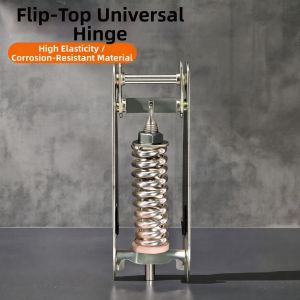 MENGMIAN | Flip-Top Icebox Hinge with Spring Mechanism