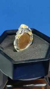 Very Old and Rare Super Famous Top Monk Master Rian Lp Suk of Wat Pak  Klong MakhamtaoAssembled with HD Thick Transparent Waterproof cover泰国传奇九大圣僧之一，被世人称为泰国佛教历史上神通第一的高僧，龙婆蜀自身法相老铜牌已包好高清透明金箔边防水壳