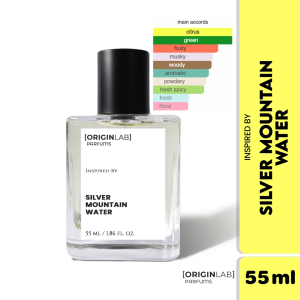 OriginLab - SILVER MOUNTAIN WATER inspired Perfume for Men - OriginLab parfums 30% Oil Fragrance Concentration Long Lasting Scent