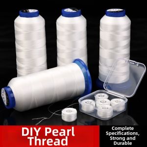 White Pearl Beading Thread 3 Strands