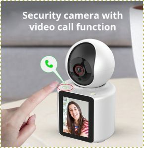 Monitor With Screen For Two-Way Video Calling Motion Detection Wifi Wireless Surveillance Camera Night Vision IP Security Camera