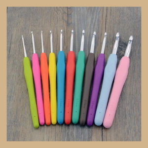 Bộ Kim Dệt Kim Bằng Thép Không Gỉ Candy Color Yituan Yarn Rainbow Color Không Làm Khô Tay Dụng Cụ Tự Làm Cầm Tay Mềm