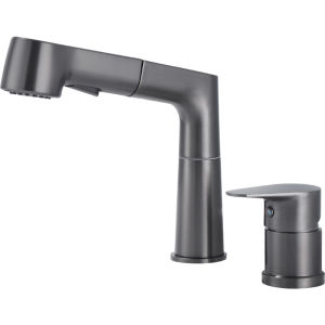 XUANSHA | Dual Holes Pull-down Hot and Cold Washbasin Faucet