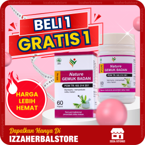Nature Gemuk Badan Beli 1 gratis 1 Kapsul Solusi Nature Penggemuk Badan Tanpa Efek Samping