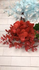 Tanaman Daun Apel Eucalyptus Hijau Apple Leaf Imitasi Untuk Dekorasi Rumah Kantor Aesthetic Artificial BG16