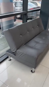 FREE SHIPPING !! KENZZO: Hayes PU Leather Sofa Bed Sofa Kulit Water Resistant /Foldable PVC Leather Sofa Bed Katil