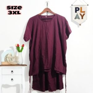 Super Jumbo!! Setelan Selutut Super Jumbo LD 150cm