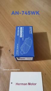 Kampas rem Belakang Brake Pad Akebono Original AN-745WK Nissan Xtrail T30 T31 T32 - Serena C26
