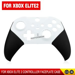 5Colors DIY Faceplate Cover Front Plate Housing Shell Case Pannel For Xbox One Elite Series 2 Controller Shell Front Casing
