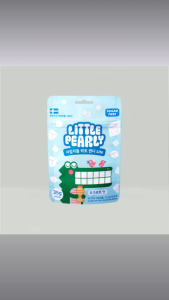 Little Pearly Xylitol Probiotic Candy for Kids – Light Yogurt Flavor | Sugar-Free 35g | 100% Finnish Xylitol & Lactic Acid Bacteria | Safe After Brushing Tooth-Friendly Snack