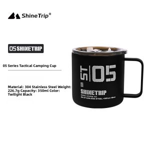 ShineTrip | Insulated Portable Travel Mug with Lid