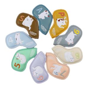 B·C·GOLF | Cute Cat Design Waterproof Dust-proof Golf Iron Head Cover
