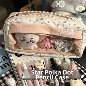 XUANDOYAN | Cute Pink Star Large Capacity Pen Pouch