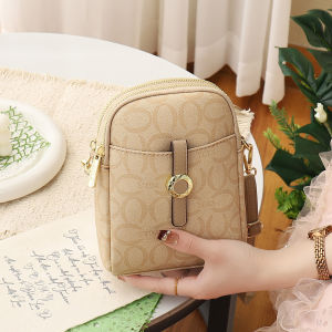 BYUELUN | Túi Đeo Chéo Mini Cho Nữ Nhẹ Cao Cấp Nhiều Lớp Dây Dắt Phong Cách Retro Dành Cho Dạo Bước Hẹn Hò Kinh Doanh Tiệc Tùng