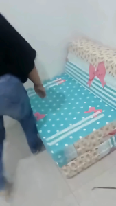 Sofa Bed Inoac Single Ukuran 200X90X20 cm - Sofabed EON LG D23 Asli - Busa Inoac Murah - 3in1 - Dapat Difungsikan Sebagai Tempat Duduk dan Kasur - Dilengkapi dengan Bantal Guling (COD)