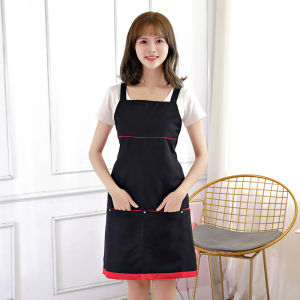 Barber Shop Hair Stylist Apron Beauty Salon Assistant Uniform Chemist Workwear Hairdressing Apron Simple Fashionable Design