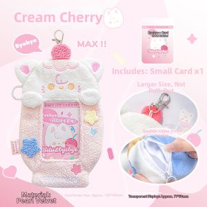 Cute Multi-Purpose Plush Card Holder
