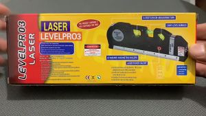4 in 1 Infrared Laser Level With Tripod Horizontal Vertical Cross Line Laser Tape With 2.5m Measure Tape Multifunction