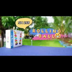 Spiral Tower Rolling Ball Mainan Anak Edukasi Seluncuran Bola Mainan Anak Tower Seluncur Warna Warni Rotation Orbit SH225