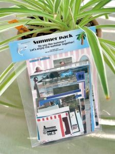 Summer Milk Tea Style Stickers Kit